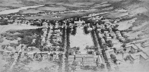 Dartmouth College, Aerial View of the Pope Master Plan
