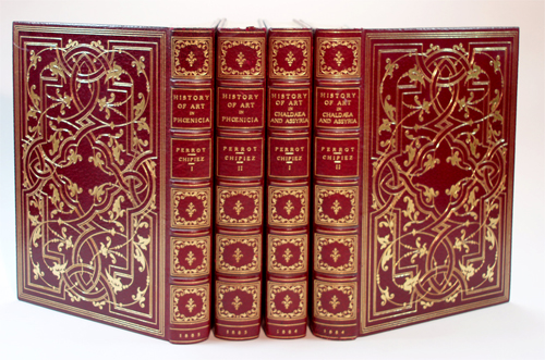 Perrot's "History of Art in....": Two Sets of Two Volumes Each